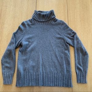 Patagonia Recycled Cashmere Turtleneck in Feather Grey - Womens Small